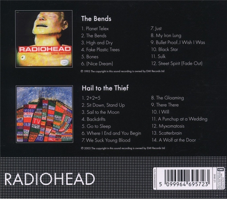 Radiohead - The Bends + Hail To The Thief 라디오헤드