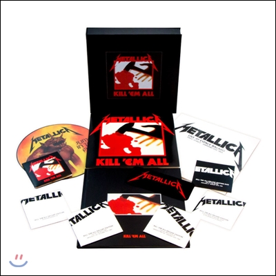 Metallica (메탈리카) - Kill &#39;Em All [4LP+5CD+1DVD 2016 Remastered Deluxe Box Set]