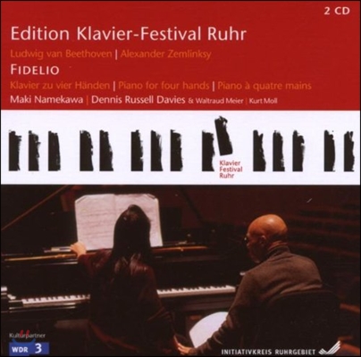 Dennis Russell Davies, Maki Namekawa 루르 피아노 페스티벌 16집 -베토벤-쳄린스키: 피델리오 [네손을 위한 피아노 편곡] (Edition Klavier-Festival Ruhr - Beethoven-Zemlinsky: Fidelio)