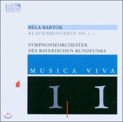 Geza Anda 뮤지카 비바 11 - 바르톡: 피아노 협주곡 1번, 2번, 3번 (Musica Viva 11 - Bela Bartok: Piano Concertos) 게자 안다, 에르네스트 부르