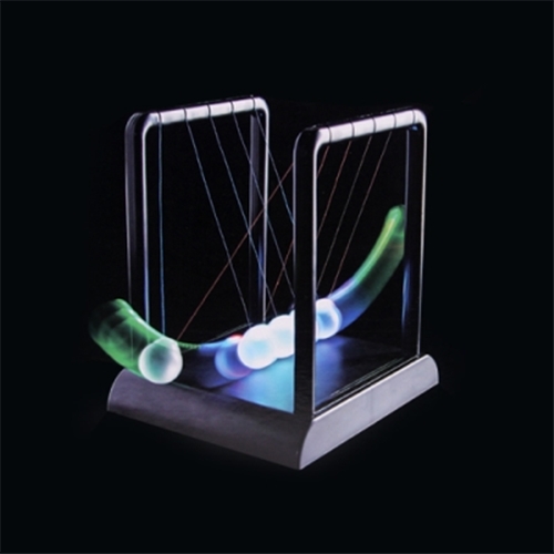 뉴턴의 진자운동 LED 무드조명 Newton light up cradle