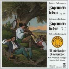 Karl Friedrich Beringer - Schumann : Zigeunerlieder Brahms : Sieben Lieder (수입/br100072)