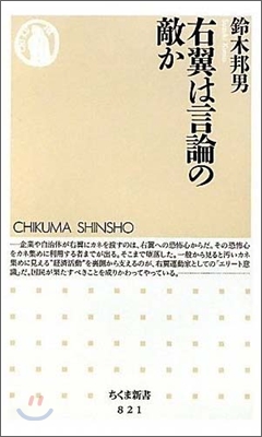 右翼は言論の敵か