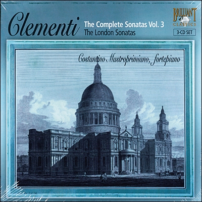 Costantino Mastroprimiano 클레멘티 키보드 소나타 3 - 포르테 피아노 버전 (Clementi: Complete Keyboard Sonatas Vol 3)