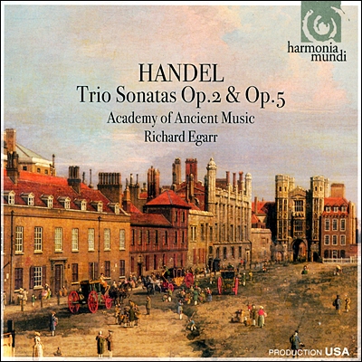 Richard Egarr 헨델: 트리오 소나타 (Handel: Trio Sonatas Opp. 2 &amp; 5)