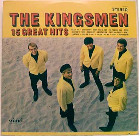 [LP] The Kingsmen - 15 Great Hits (수입)