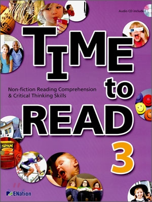 Time to Read 3 : Student Book (Paperback+ Audio CD 1장)