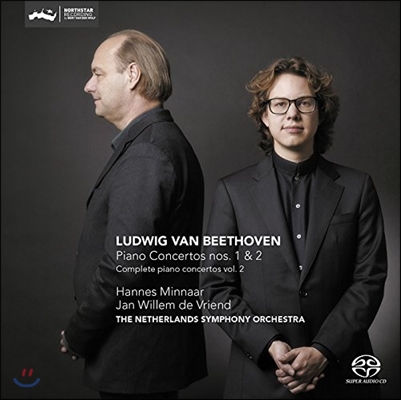 Hannes Minnaar 베토벤: 피아노 협주곡 전곡 2집 - 1, 2번 (Beethoven: Piano Concertos Op.15, 19) 한네스 미나르, 빌렘 드 브렌드