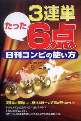 3連單たった6点日刊コンピの使い方