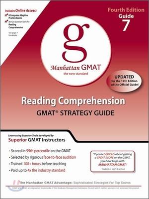 Reading Comprehension GMAT Verbal Strategy Guide (Paperback, Pass Code, 4th)