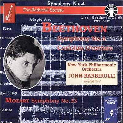 John Barbirolli 베토벤 / 모차르트: 교향곡 (Beethoven: Symphony Op.60 / Mozart: Symphony K.319) 