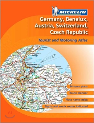 Michelin Tourist &amp; Motoring Atlas : Germany/Austria/benelux/switzerland