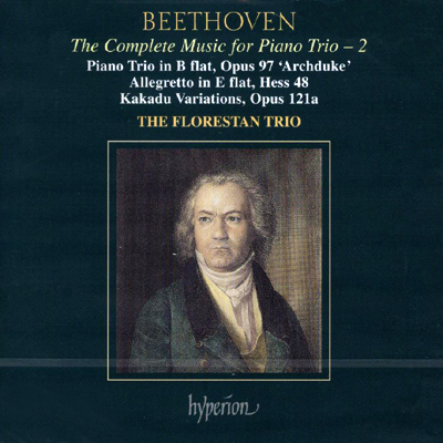 베토벤 : 피아노 3중주 "대공" - 플로레스탄 트리오