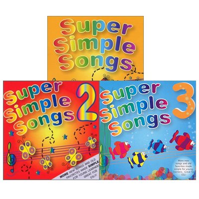 Super Simple Songs Vol.1~3