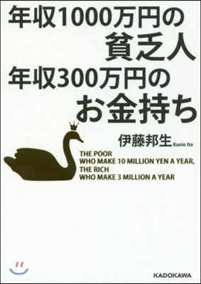 年收1000万円の貧乏人年收300万円の