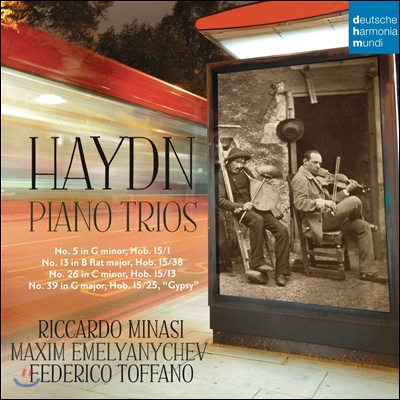 Riccardo Minasi 하이든: 피아노 트리오 5, 13, 26, 29번 '집시' (Haydn: Piano Trios Nos.5, 13, 26 & 39 'Gypsy') 미나시, 에멜리아니체프, 토파노