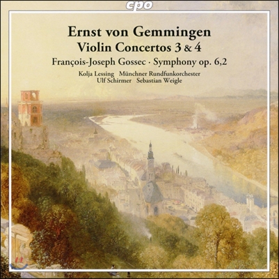 Ulf Schirmer 에른스트 폰 게밍엔: 바이올린 협주곡 3번, 4번 / 고섹: 교향곡 (Ernst von Gemmingen: Violin Concertos / Gossec: Symphony Op.6, 2) 울프 시르머, 뮌헨 방송 교향악단