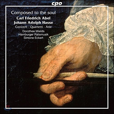 Simone Eckert 아벨: 사중주, 하프시코드 협주곡 / 하세: 아리아 (Composed To The Soul - Carl Friedrich Abel & Johann Adolph Hasse: Concertos, Quartets & Arias) 시모네 에케르트, 함부르크 라츠무지크