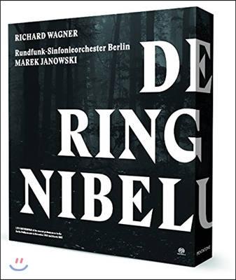 Marek Janowski 바그너: 니벨룽의 반지 전곡 (Wagner: Der Ring des Nibelungen) 베를린 방송 교향악단과 합창단, 마렉 야노프스키