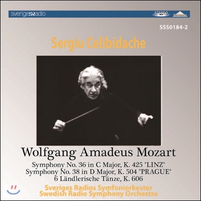 Sergiu Celibidache 모차르트: 교향곡 36번 '린츠', 38번 '프라하', 랜틀러풍 춤곡 (Mozart: Symphonies K.425 'Linz', K.504 'Prague', 6 Landlerische Tanze) 첼리비다케