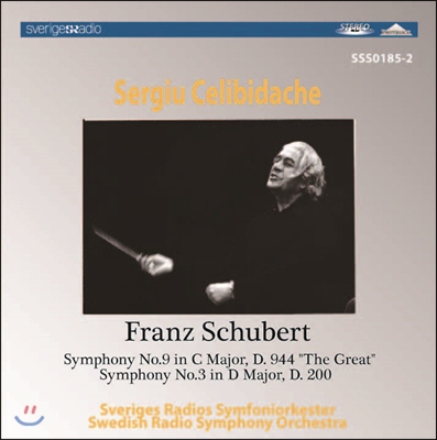 Sergiu Celibidache 슈베르트: 교향곡 3번, 9번 &#39;그레이트&#39; (Schubert: Symphonies D.200, D.944 &#39;The Great&#39;) 세르주 첼리비다케