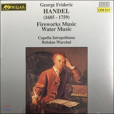 [중고] Capella Istropolitana, Bohdan Warchal / Handel : Fireworks Music Water Music (om010)