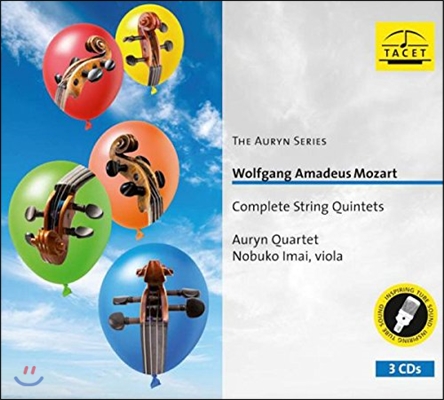 Auryn Quartet 모차르트: 현악오중주 전곡 KV406, 515, 516, 174, 614, 593 (Mozart: Complete String Quintets) 아우린 사중주단