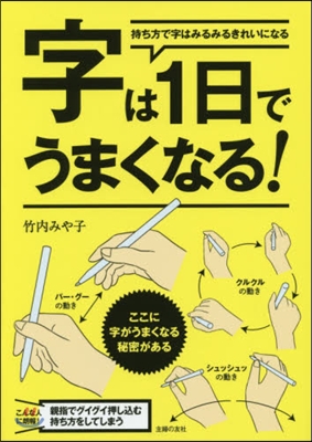 字は1日でうまくなる!