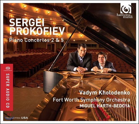 Vadym Kholodenko 프로코피예프: 피아노 협주곡 2번, 5번 (Sergei Prokofiev: Piano Concertos Op.16, Op.55) 바딤 홀로덴코, 미구엘 하스-베도야