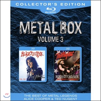 Alice Cooper/Ted Nugent (엘리스 쿠퍼, 테드 뉴전트) - Metal Box Vol 3