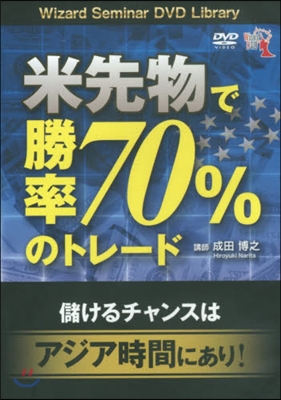 DVD 米先物で勝率70％のトレ-ド