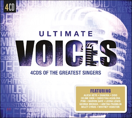 Ultimate Voices : 4CDs Of The Greatest Singers!