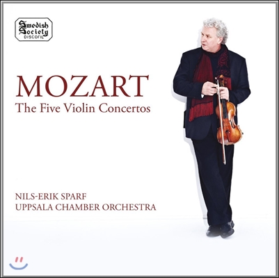 Nils-Erik Sparf 모차르트: 바이올린 협주곡 1-5번 전곡 (Mozart: The Five Violin Concertos) 닐스-에리크 스파르프, 웁살라 챔버 오케스트라