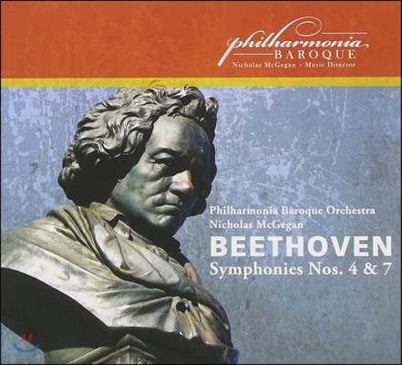 Nicholas McGegan 베토벤: 교향곡 4번, 7번 (Beethoven: Symphonies Op.60, Op.92) 니콜라스 맥기건