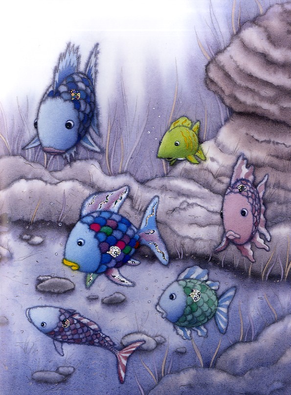 The Rainbow Fish and the Sea Monsters' Cave
