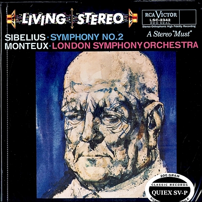 Pierre Monteux 시벨리우스: 교향곡 2번 (Sibelius: Symphony No.2) 피에르 몽퇴 (200g LP)