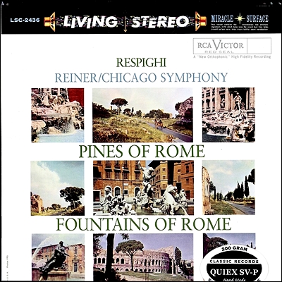 레스피기 : 로마 삼부작 - 라이너 (200g LP)