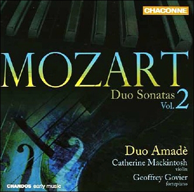 Duo Amade 모차르트 : 이중주 소나타 2집 - 바이올린 (Mozart: Duo Sonatas Volume 2)