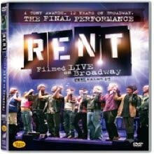[DVD] 뮤지컬 렌트 : 브로드웨이 공연 (Rent : Filmed Live On Broadway)