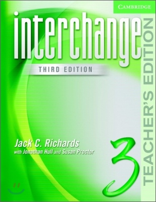 (3판)Interchange 3 : Teacher's Edition