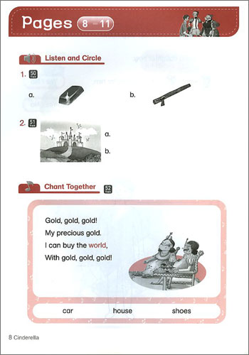 Ready Action Level 2 : Cinderella (Workbook)