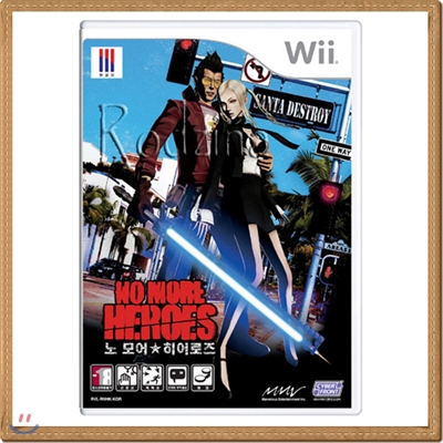 Wii 노 모어 히어로즈 / 한글메뉴얼