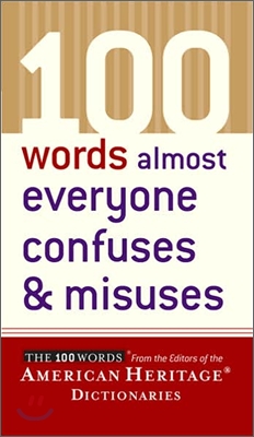 100 Words Almost Everyone Confuses &amp; Misuses (Paperback)