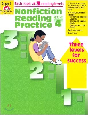 Nonfiction Reading Practice Grade 4 (Paperback)