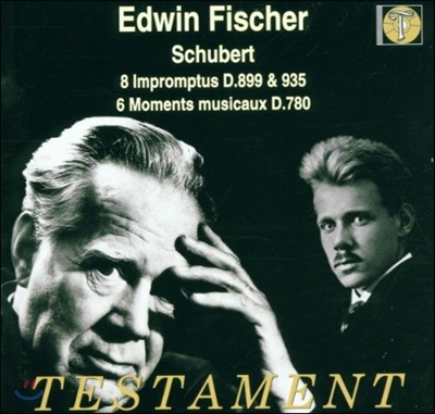 Edwin Fischer 슈베르트: 즉흥곡, 악흥의 시간 (Schubert : Impromptus D.899,935, 6 Moments Musicaux D.780)