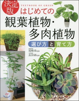 はじめての觀葉植物.多肉植物 決定版 