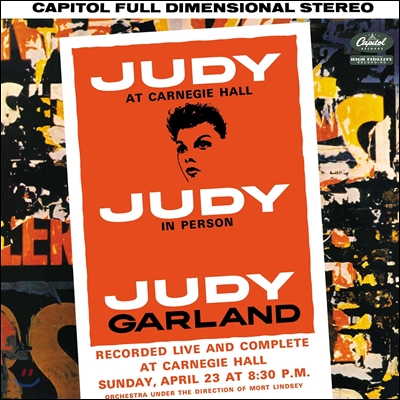 Judy Garland (주디 갈랜드) - Judy At Carnegie Hall: Judy In Person [1961년 4월 23일 카네기홀 라이브]