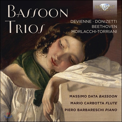 Massimo Data 드비엔느 / 도니제티 / 베토벤: 바순 삼중주집 (Devienne / Donizetti / Beethoven / Morlacchi-Torriani: Bassoon Trios) 마시모 다타, 마리오 카르보타