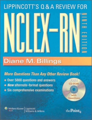 Lippincott&#39;s Q&amp;A Review for NCLEX-RN, 9/E