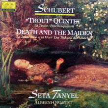 Schubert : Trout Quintet Death And The Maiden - Alberni Quartet (수입/10742)